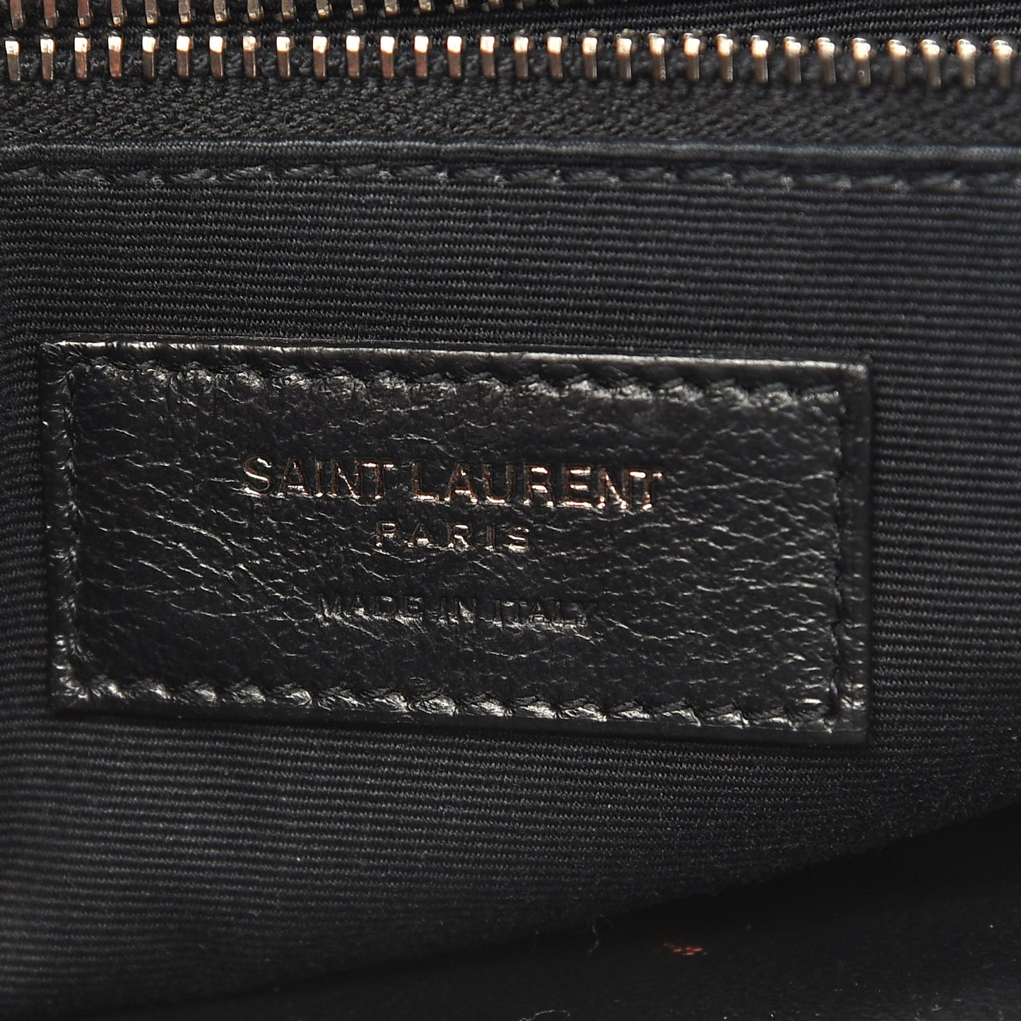 Crinkled Calfskin Matelasse Monogram Medium Niki Chain Satchel Black