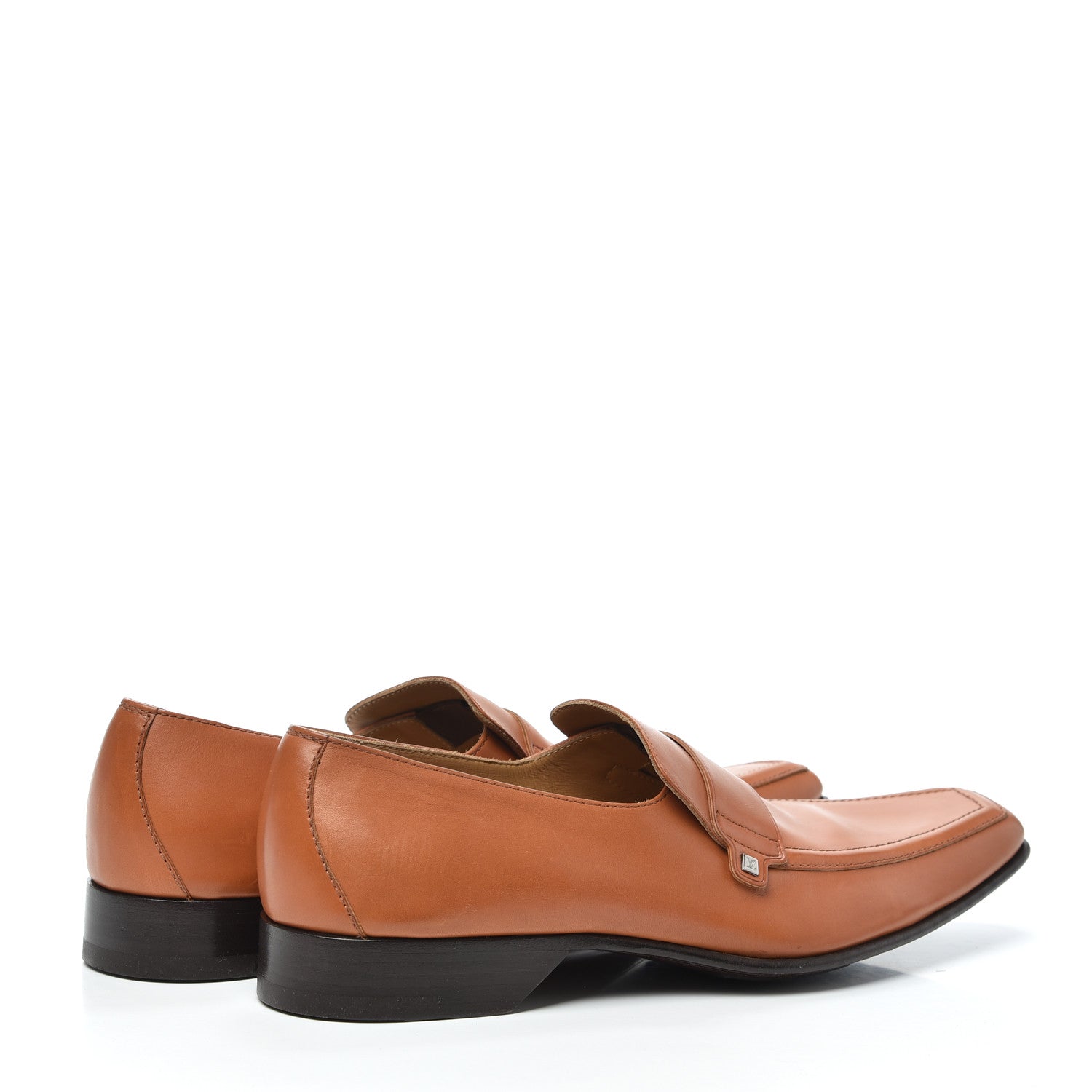 Louis Vuitton Calfskin Mens Gary Loafer size 9 Brown 4 of 7
