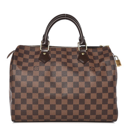 Louis Vuitton Damier Ebene Speedy 30 1 of 7