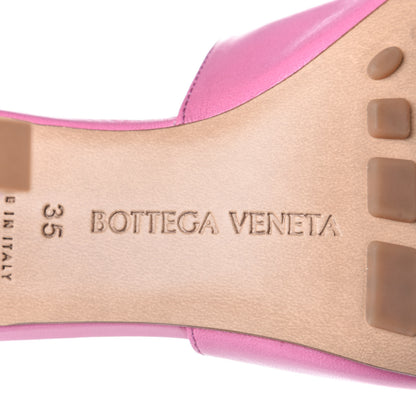 Bottega Veneta Lambskin Stretch Mule Sandals 35 Lollipop 8 of 9