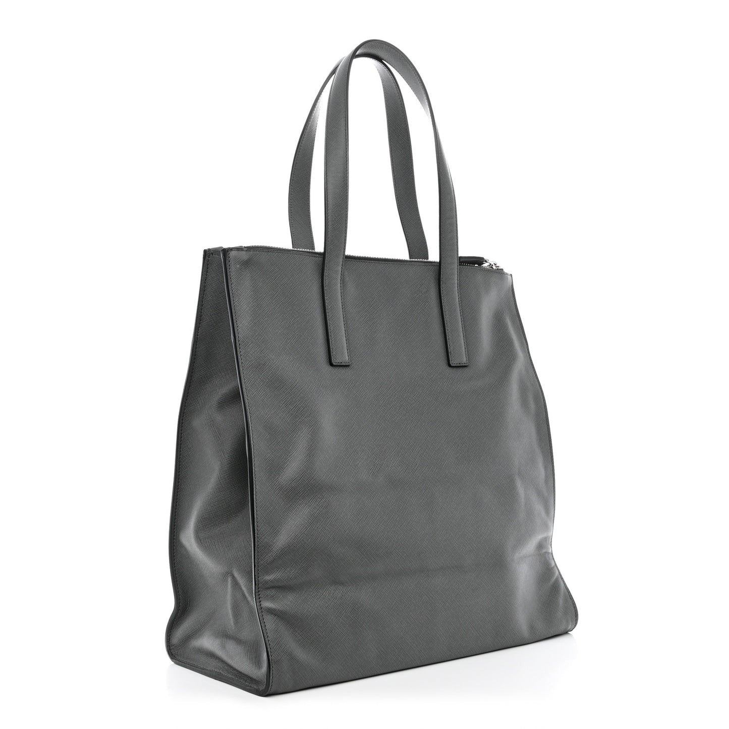 Saffiano Travel Shopping Tote Mercurio
