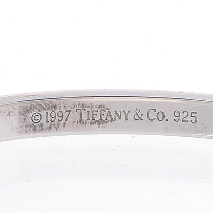 Tiffany Sterling Silver 1837 Bangle Bracelet 7 of 8