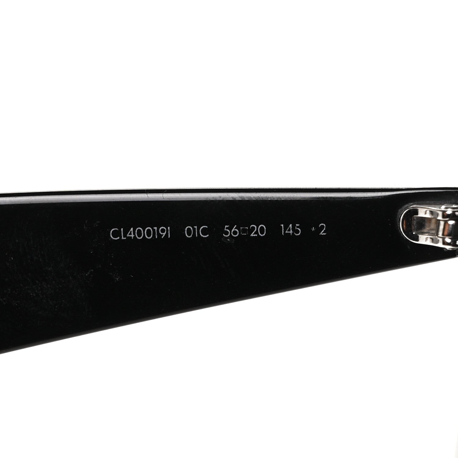 Celine Acetate Cat Eye Sunglasses CL40019I Black 6 of 6