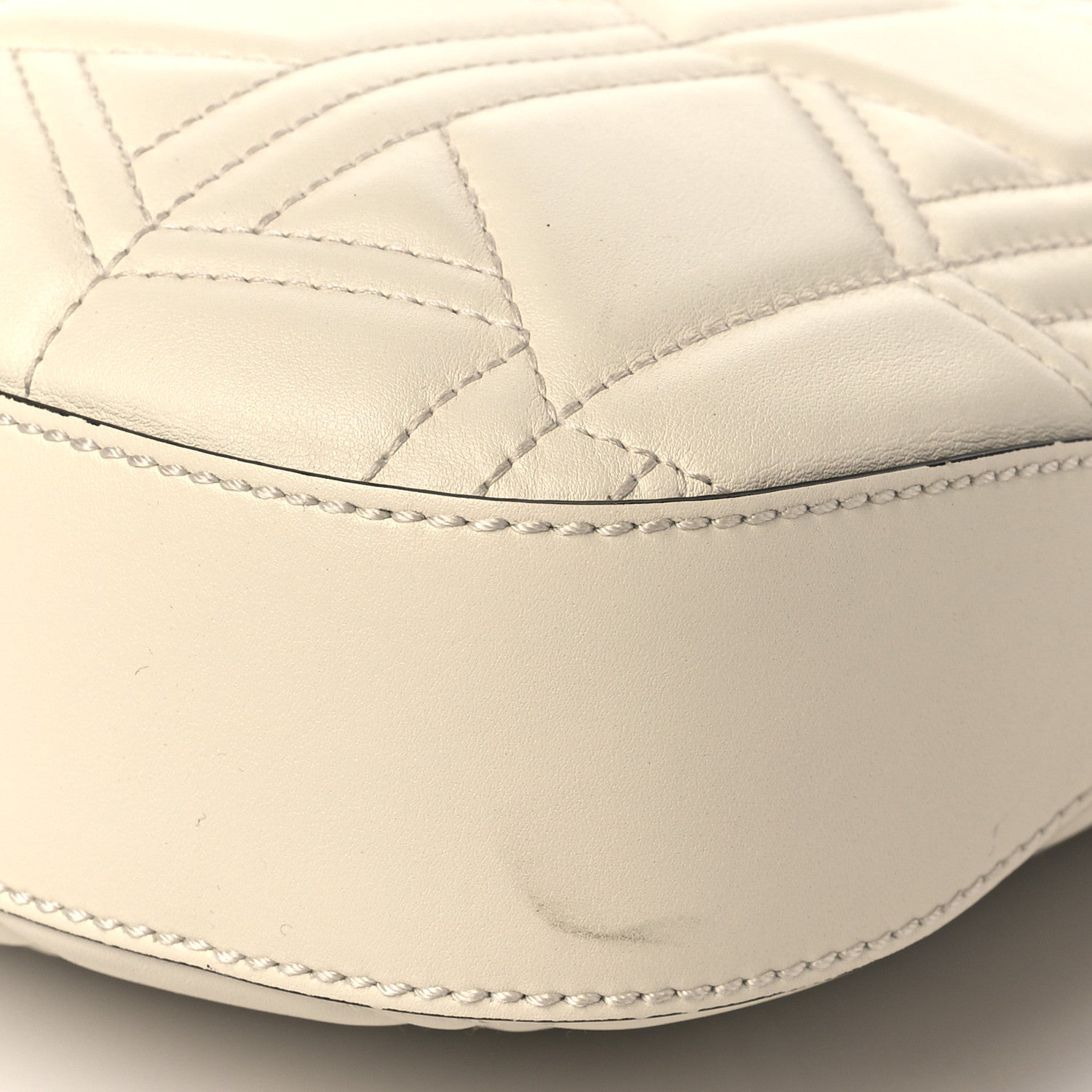 Gucci Calfskin Web Quilted Small Dionysus Hobo White 18 of 21