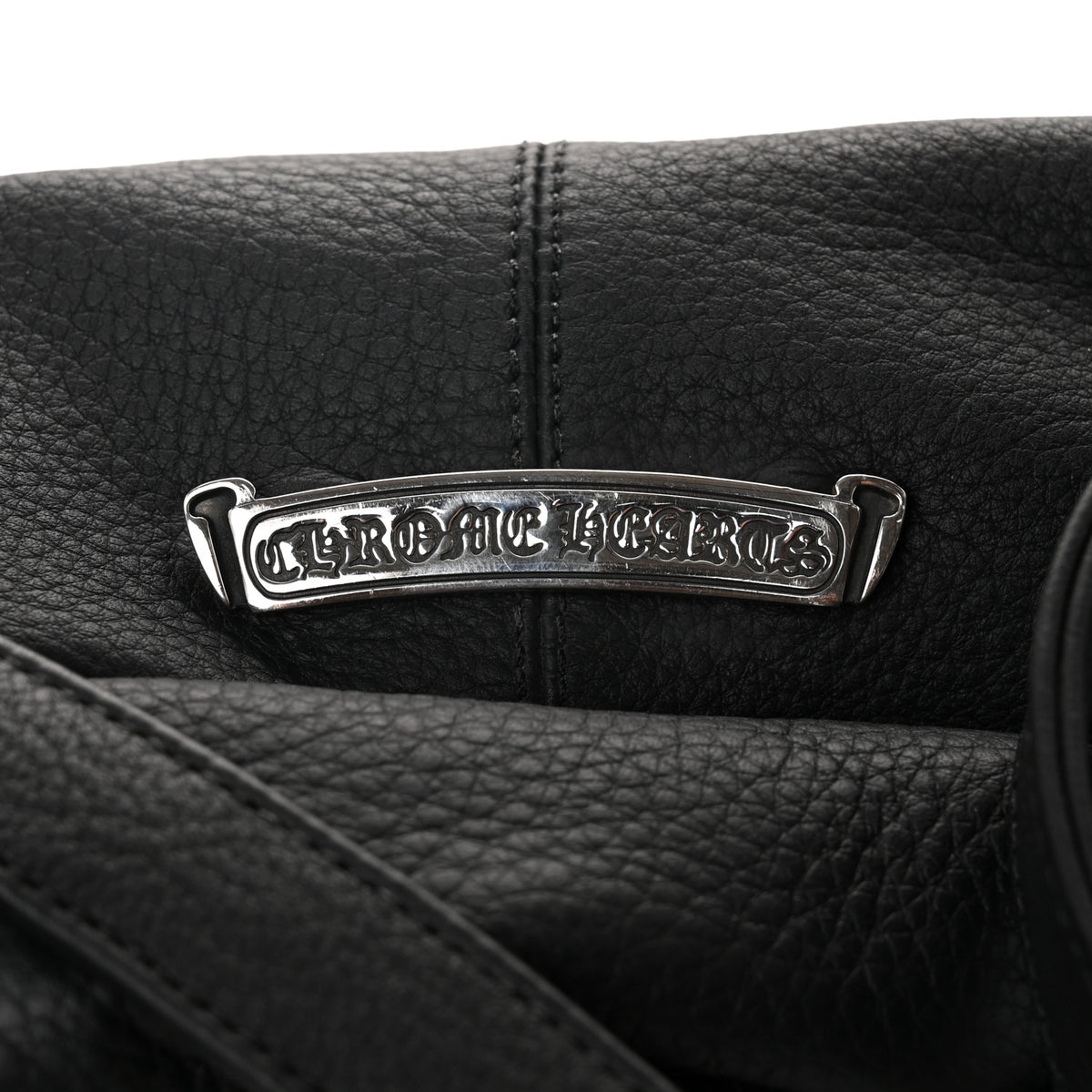 Chrome Hearts Grained Calfskin Snat Pack Gunslinger Waist Bag Black 5 of 8