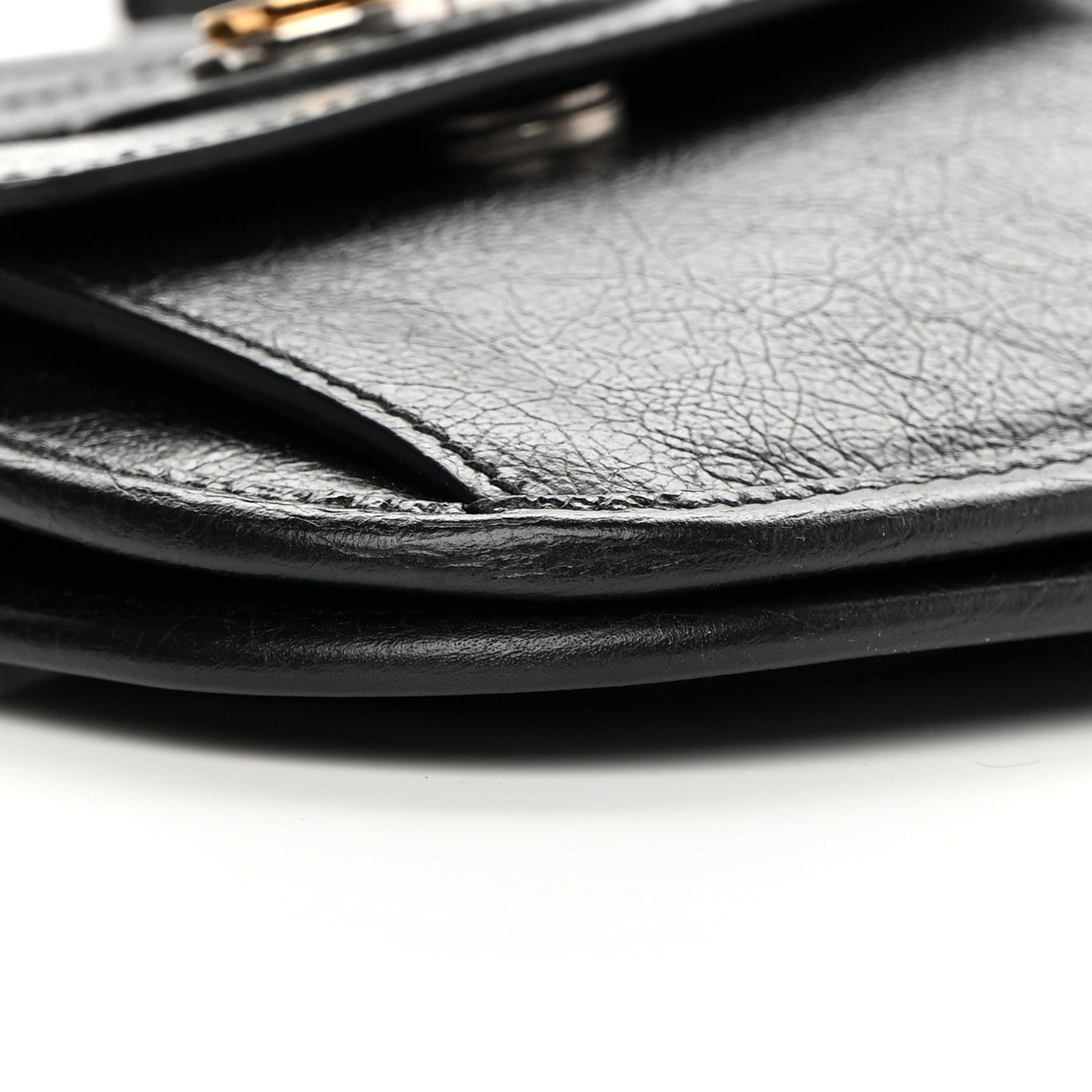 Gucci Fluffy Calfskin Morpheus Messenger Bag Black 10 of 11