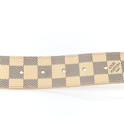 Louis Vuitton Damier Azur LV Initiales Belt 100 40 4 of 5