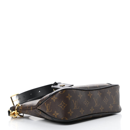 Louis Vuitton Monogram Odeon PM Black 4 of 13
