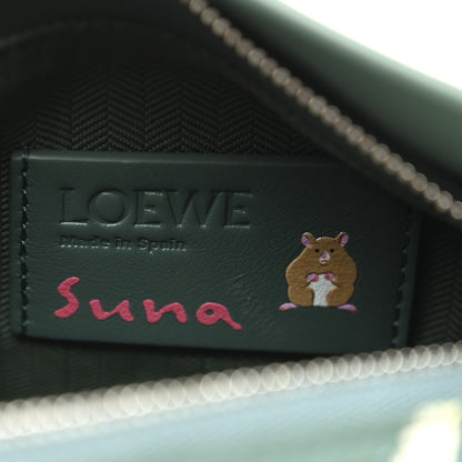 Loewe X SUNA FUJITA Shiny Calfskin Mini Octopus Puzzle Edge Bag Vetiver 6 of 10