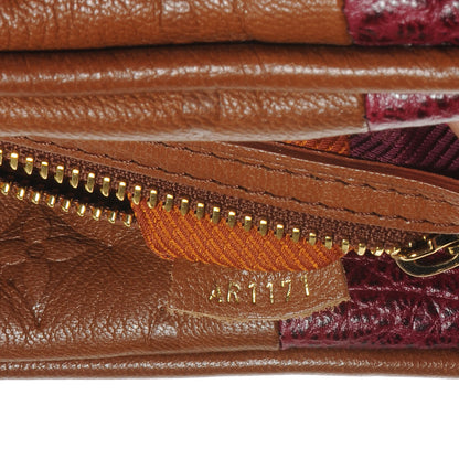 Louis Vuitton Monogram Stripes Medium Bag Bordeaux 7 of 9