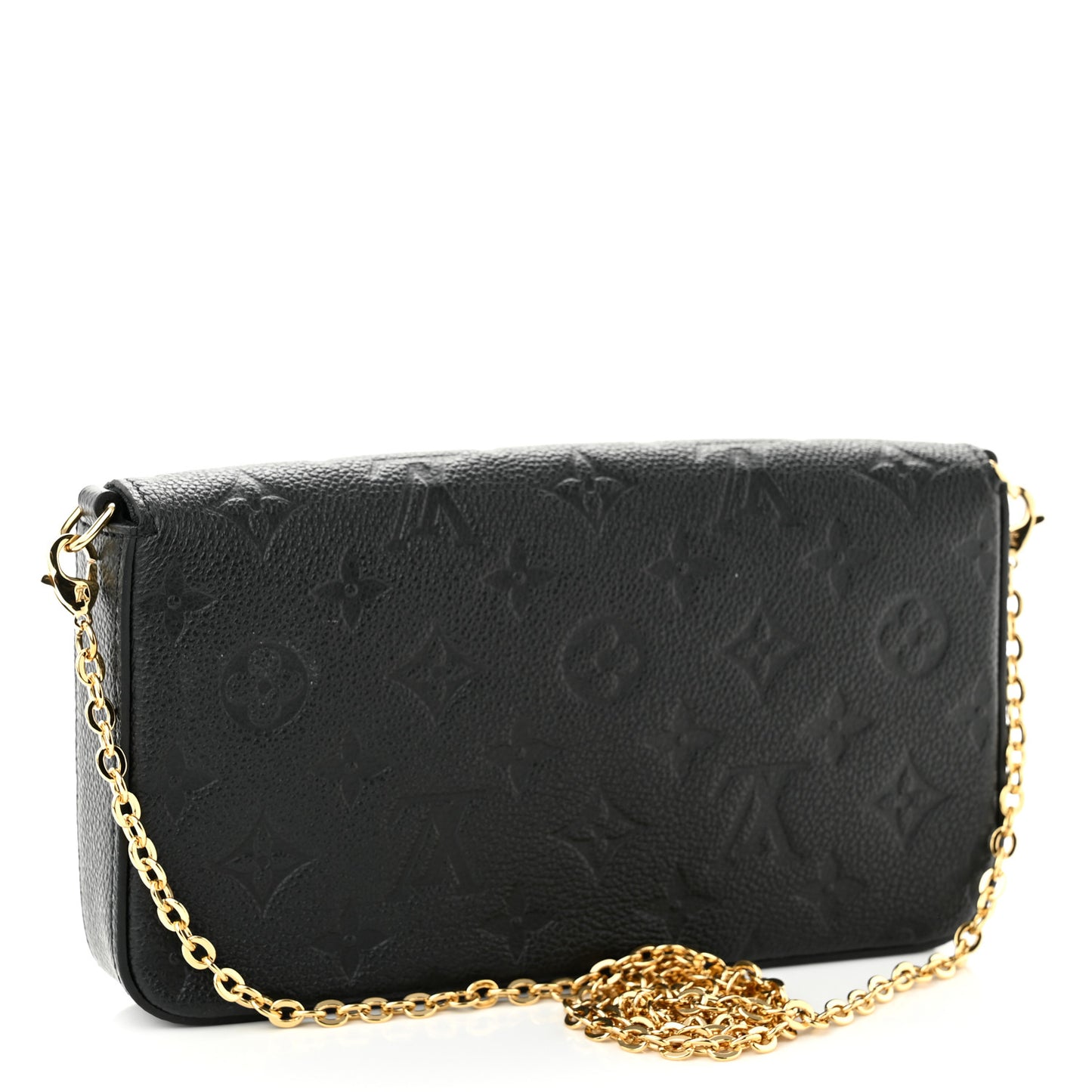 Empreinte Pochette Felicie Chain Wallet Black