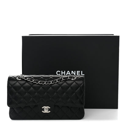 Chanel Caviar Quilted Medium Double Flap Black 10 of 10