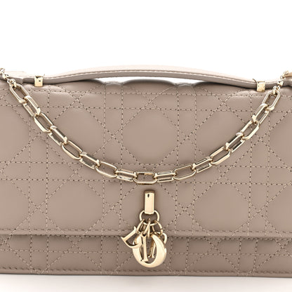 Christian Dior Lambskin Cannage Mini My Dior Bag Powder Beige 8 of 11