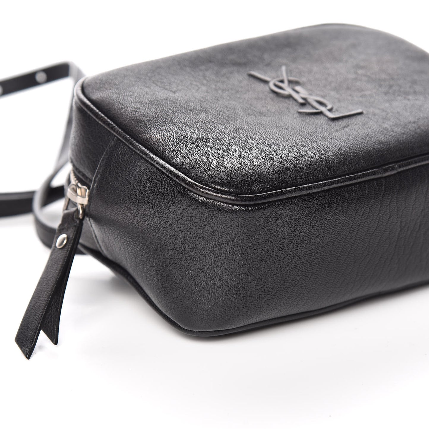 Lambskin Monogram Lou Belt Bag Black