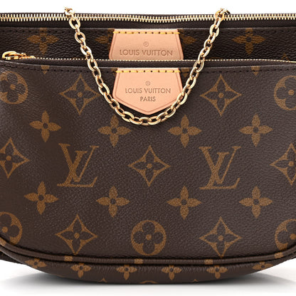Louis Vuitton LOUIS VUITTON Monogram Multi Pochette Accessories Kaki 8 of 11