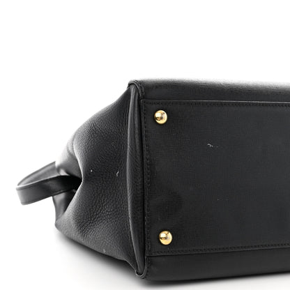 Fendi Vitello Elite Regular 2Jours Tote Black 10 of 17