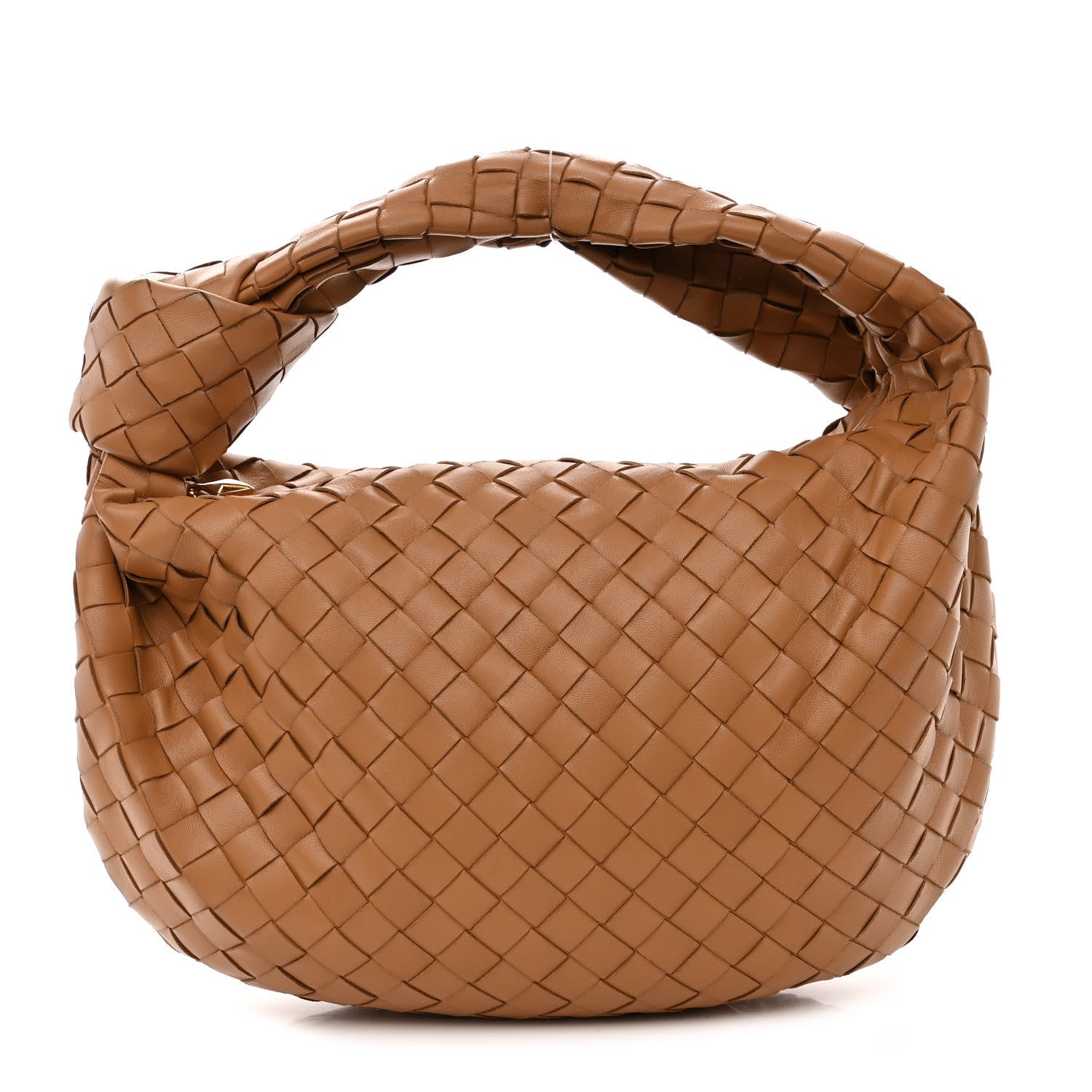Bottega Veneta Nappa Intrecciato Teen Jodie Hobo Caramel 1 of 10