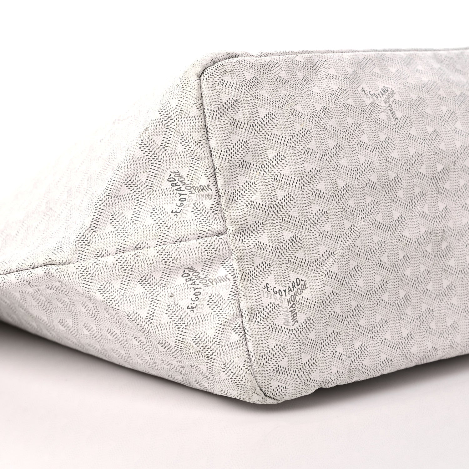 Goyard Goyardine Saint Louis GM White 9 of 17