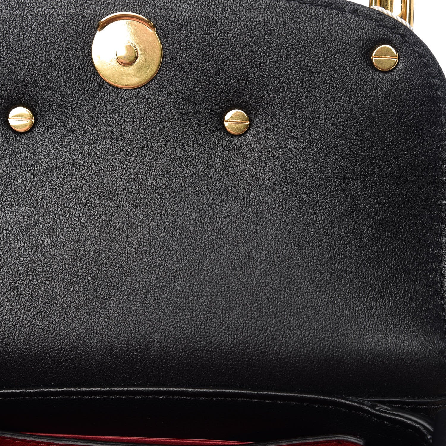 Valentino Garavani Calfskin Small Supervee Crossbody Bag Black 7 of 10