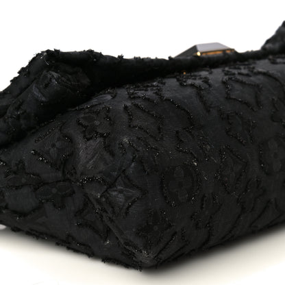 Louis Vuitton Lurex Quilted Monogram Altair Clutch Black 9 of 23