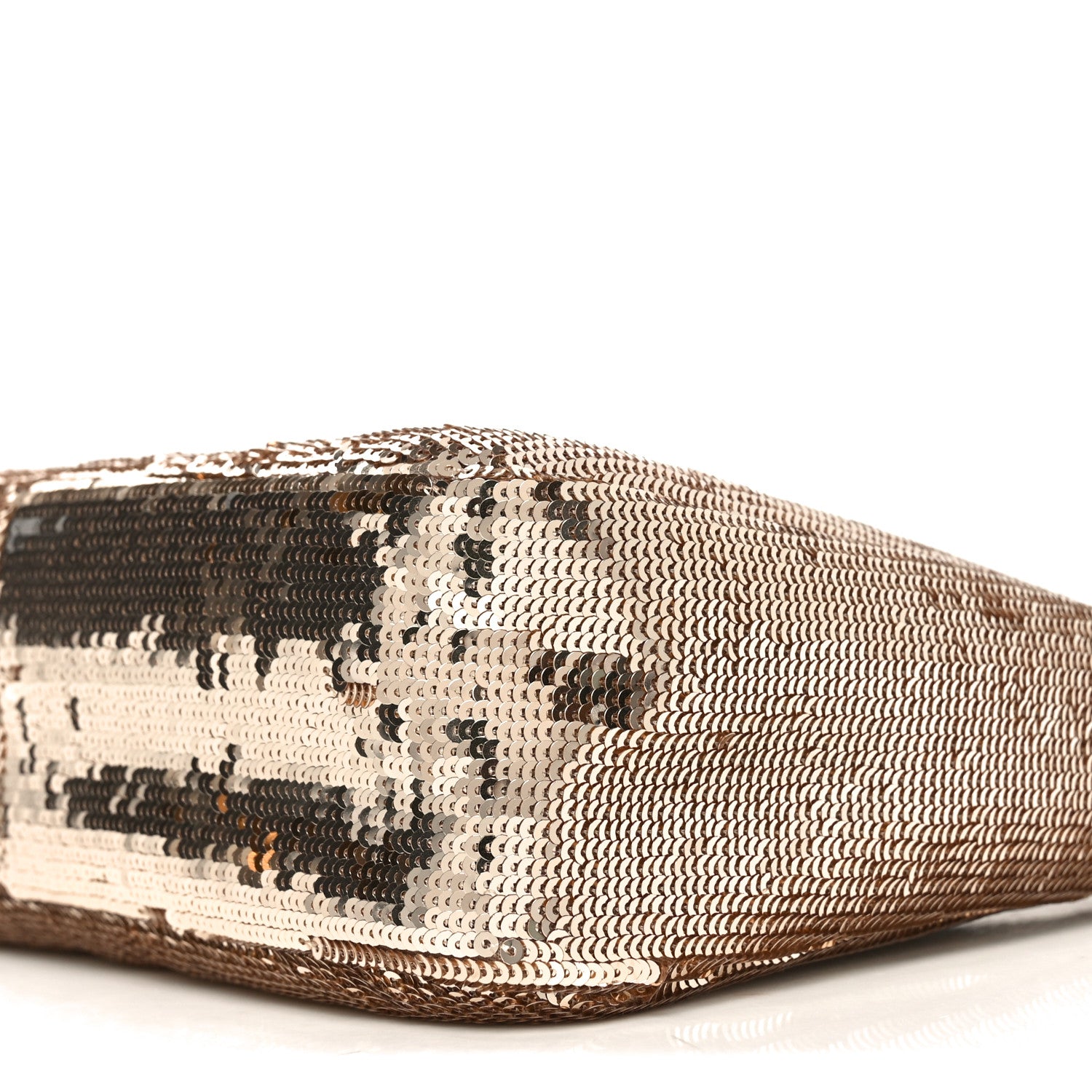 Prada Sequin Mini Re-Edition 2000 Shoulder Bag Cammeo 9 of 10