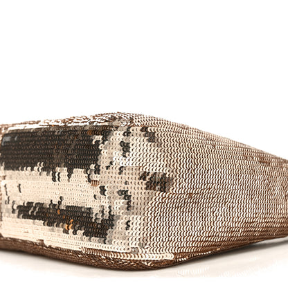 Prada Sequin Mini Re-Edition 2000 Shoulder Bag Cammeo 9 of 10