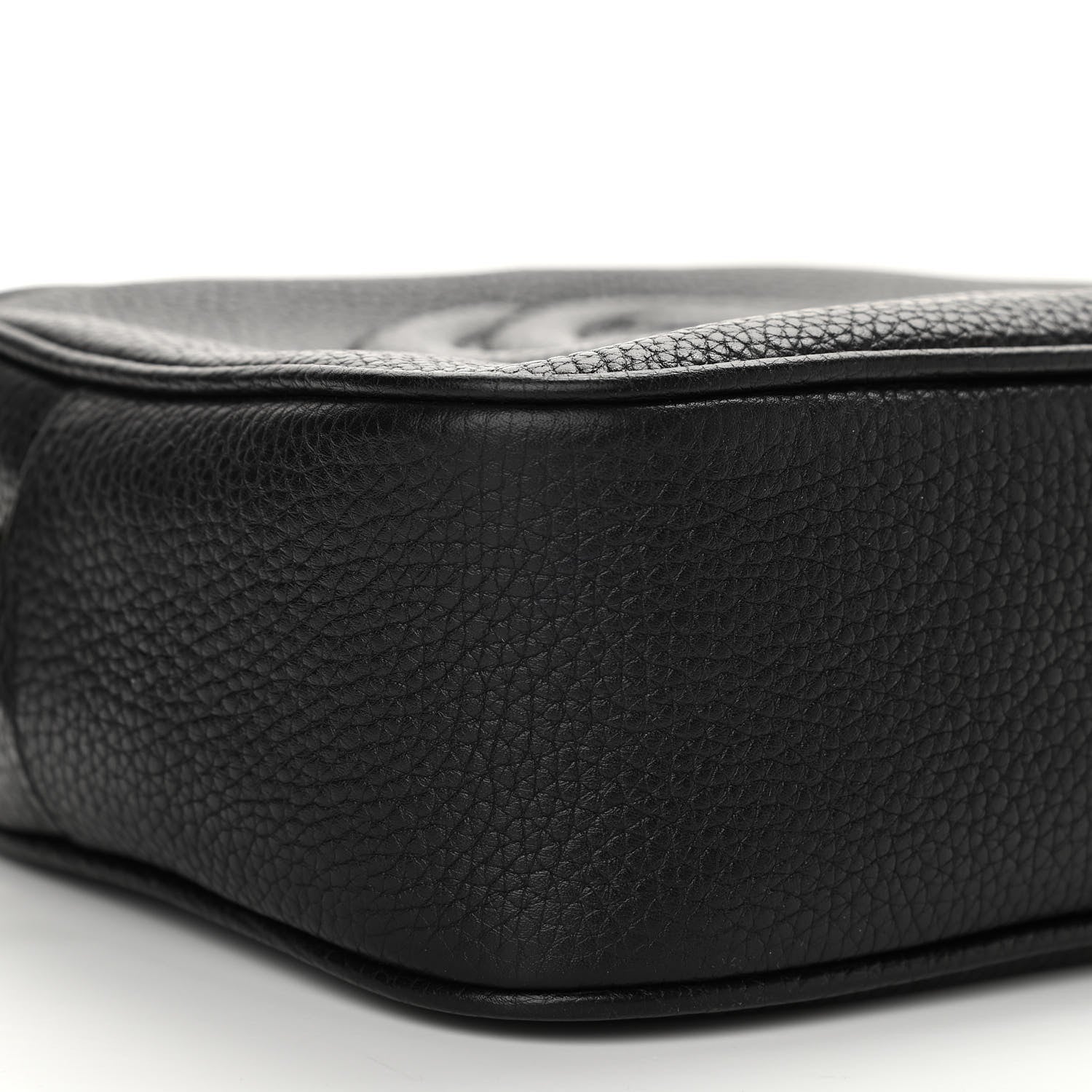 Gucci Pebbled Calfskin Small Soho Disco Bag Black 8 of 9