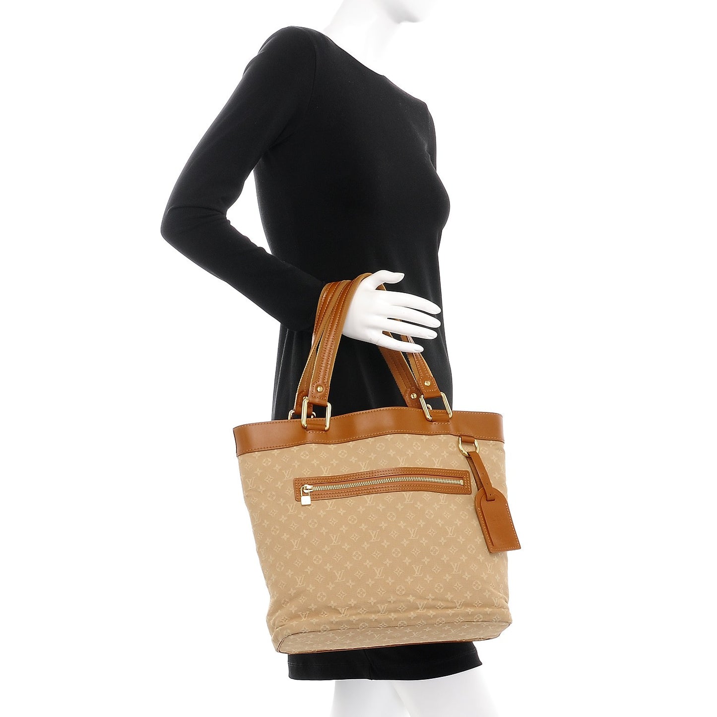 Mini Monogram Lucille GM Beige
