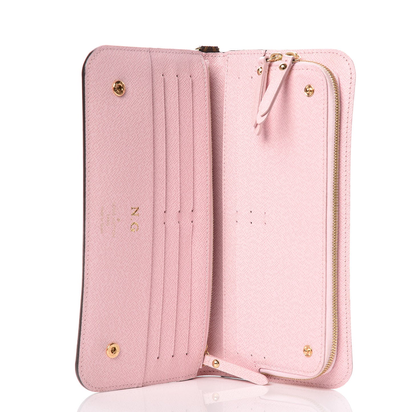 Monogram Insolite Wallet Rose Ballerine
