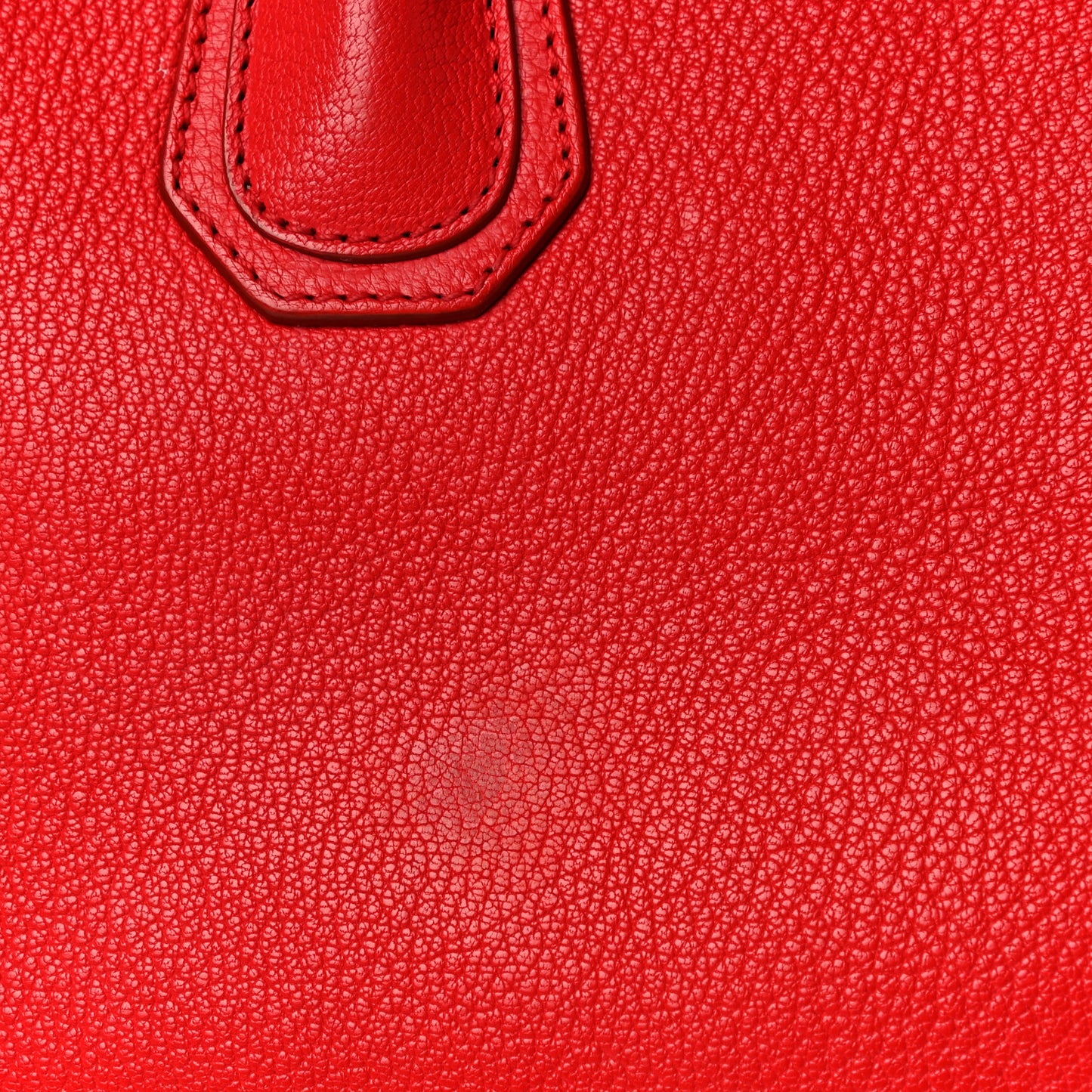 Sugar Goatskin Small Antigona Red