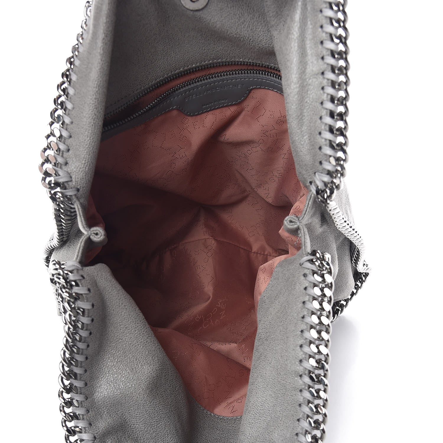 Stella McCartney Shaggy Deer Falabella Fold Over Tote Grey 5 of 12