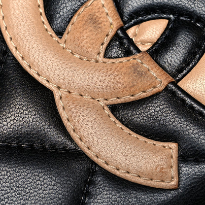 Chanel Lambskin Quilted CC iPhone XI Pro Case Beige Black 7 of 9