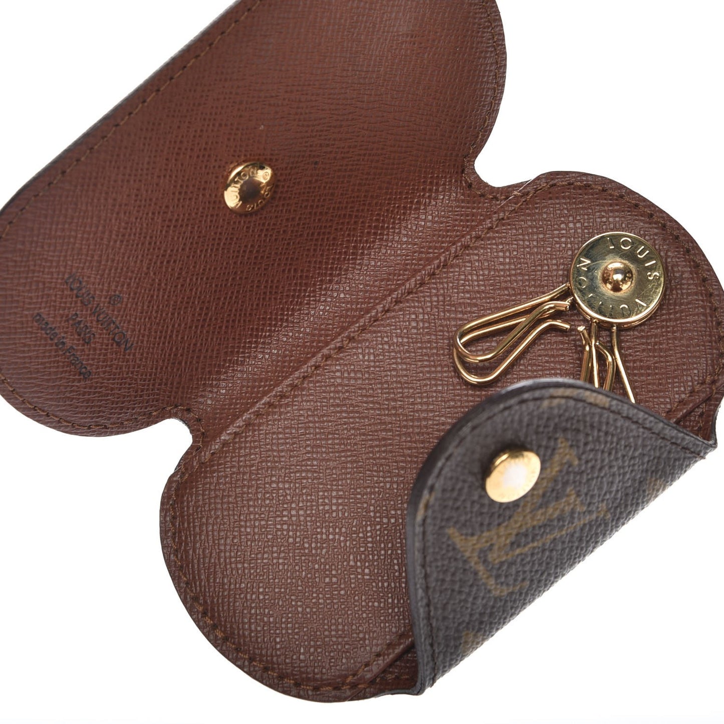 Monogram Round Key Holder PM