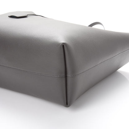 Saint Laurent Calfskin Large Shopping Tote Storm 13 of 14