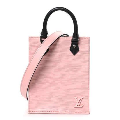 Louis Vuitton Epi Petit Sac Plat Rose Ballerine 1 of 9