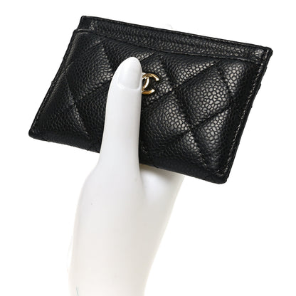 Chanel Caviar Quilted Card Holder Black 2 of 9