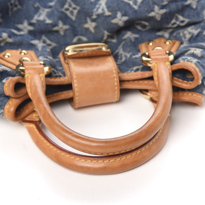 Louis Vuitton Monogram Denim Pleaty Blue 8 of 18