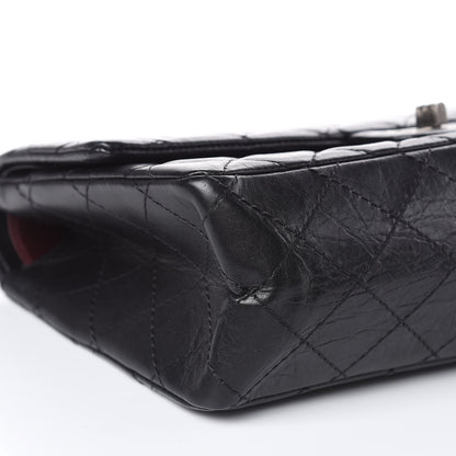 Chanel Aged Calfskin Quilted 2.55 Reissue 226 Flap Dark Grey 8 of 12