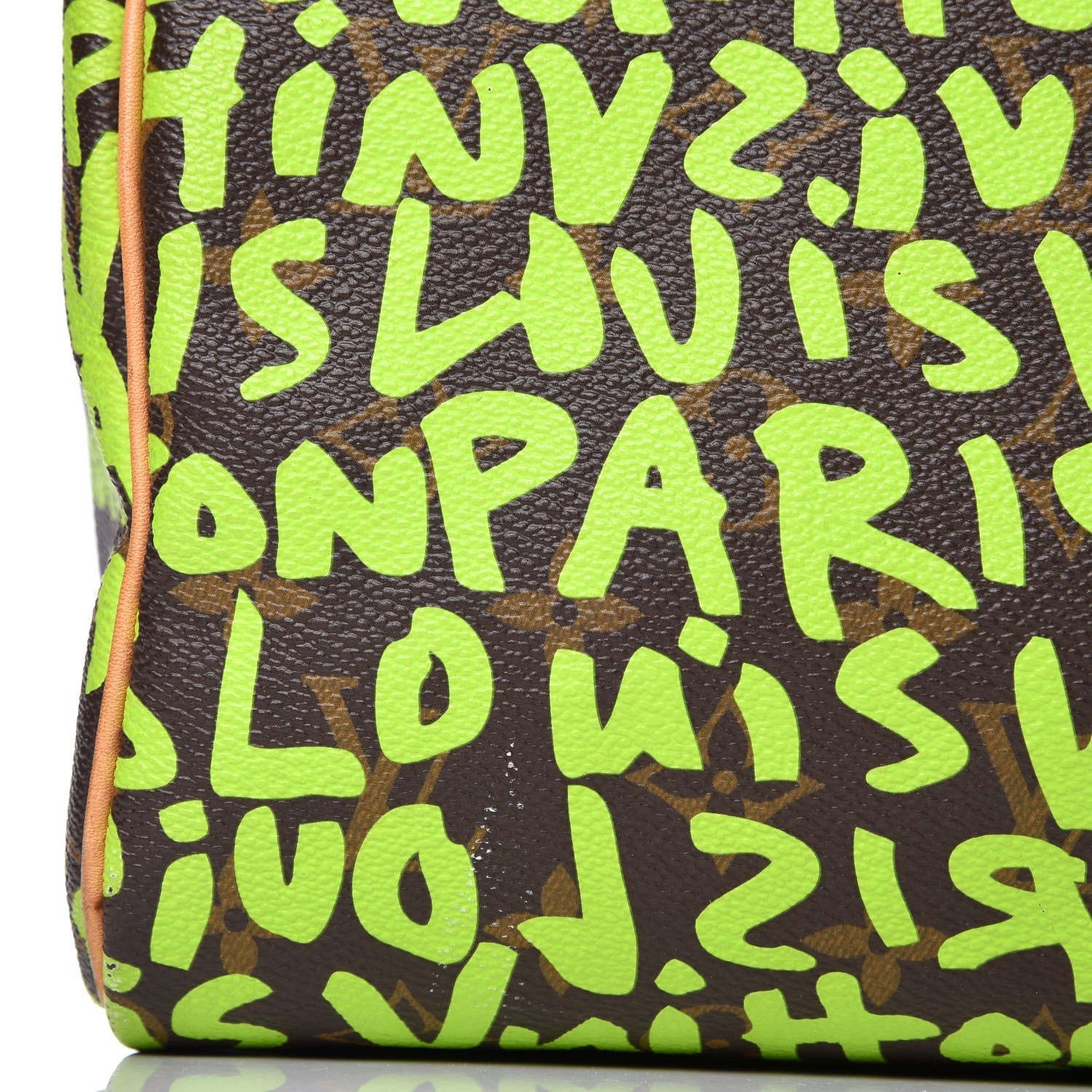 Louis Vuitton Monogram Graffiti Speedy 30 Green 13 of 13