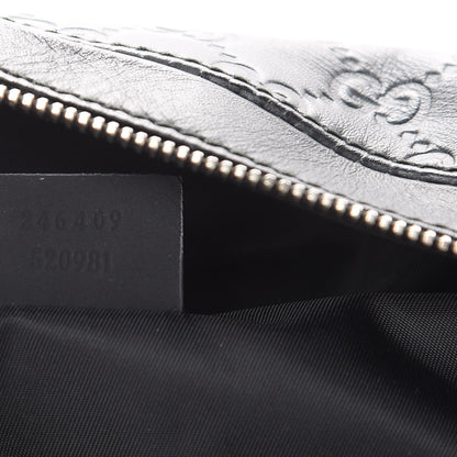 Gucci Guccissima Web Belt Bag Black 7 of 12