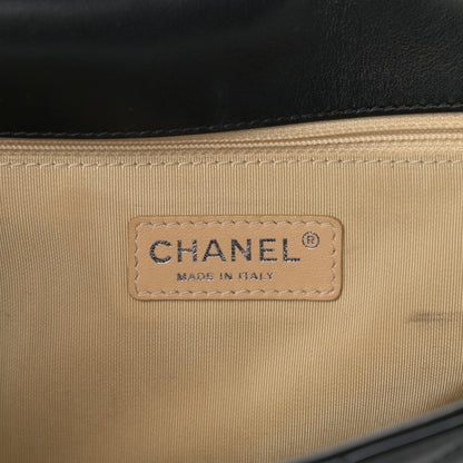 Chanel Patent Diagonal Quilted Flap Black 6 of 14