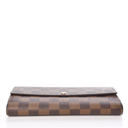 Louis Vuitton Damier Ebene Sarah Wallet 9 of 15
