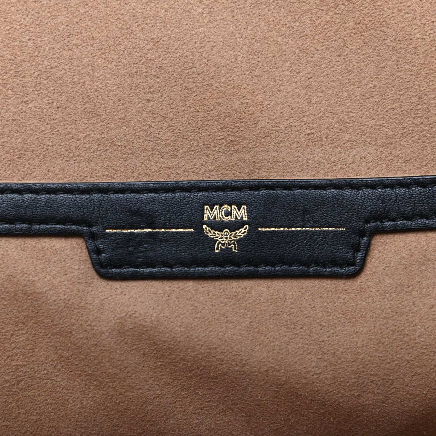 Calfskin Embossed Medium M Moment Backpack Black