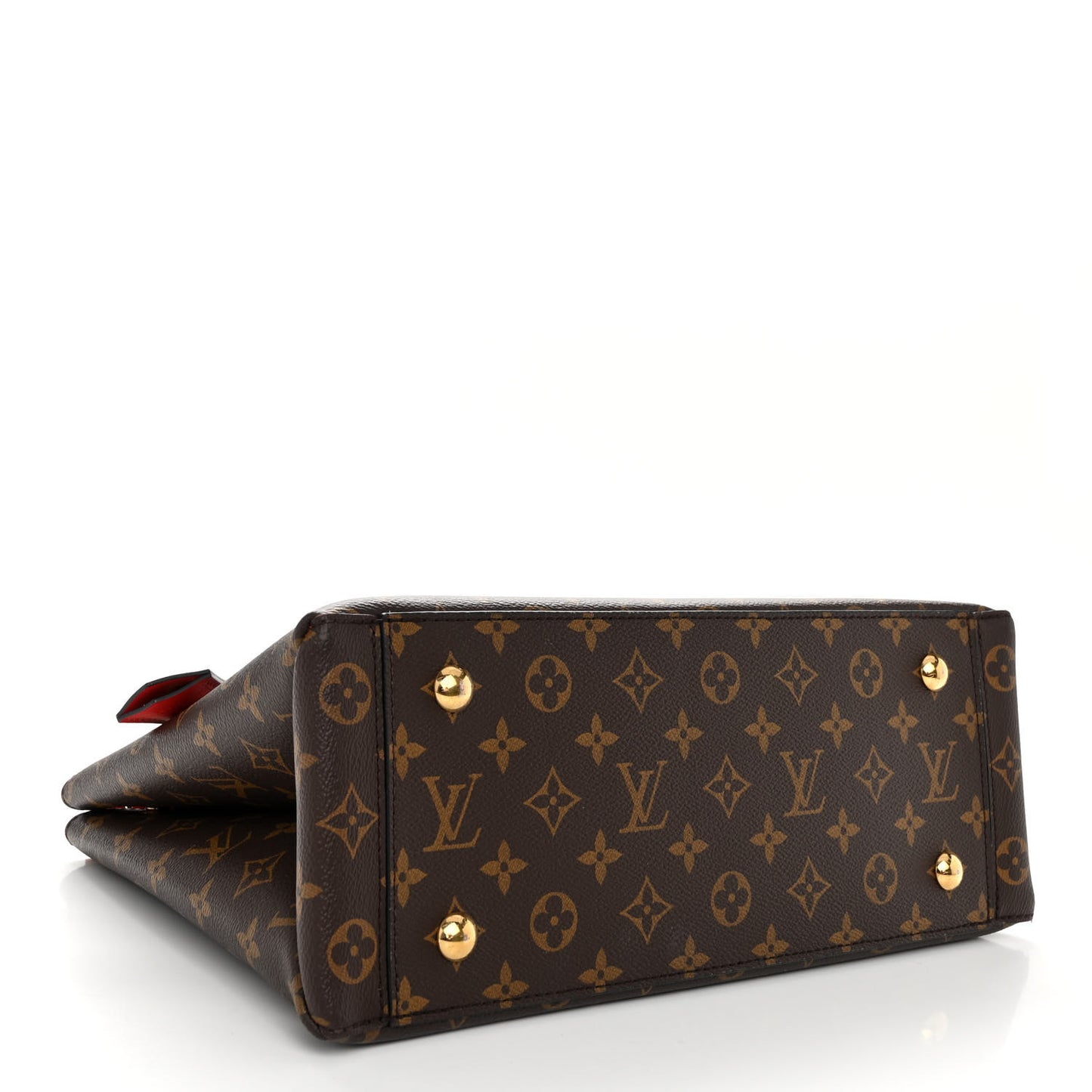 Monogram Flower Tote Coquelicot