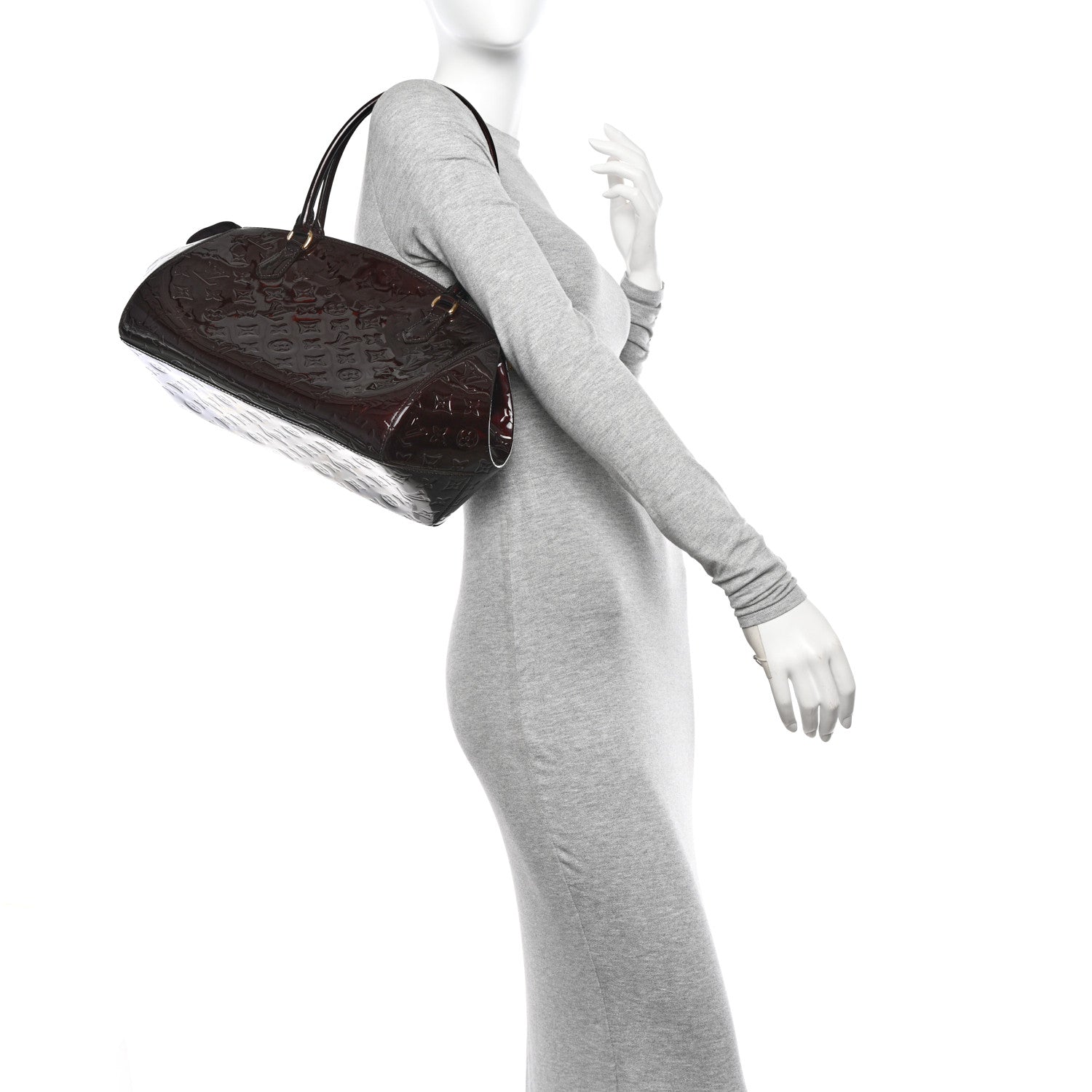 Louis Vuitton Vernis Sherwood GM Amarante 2 of 10
