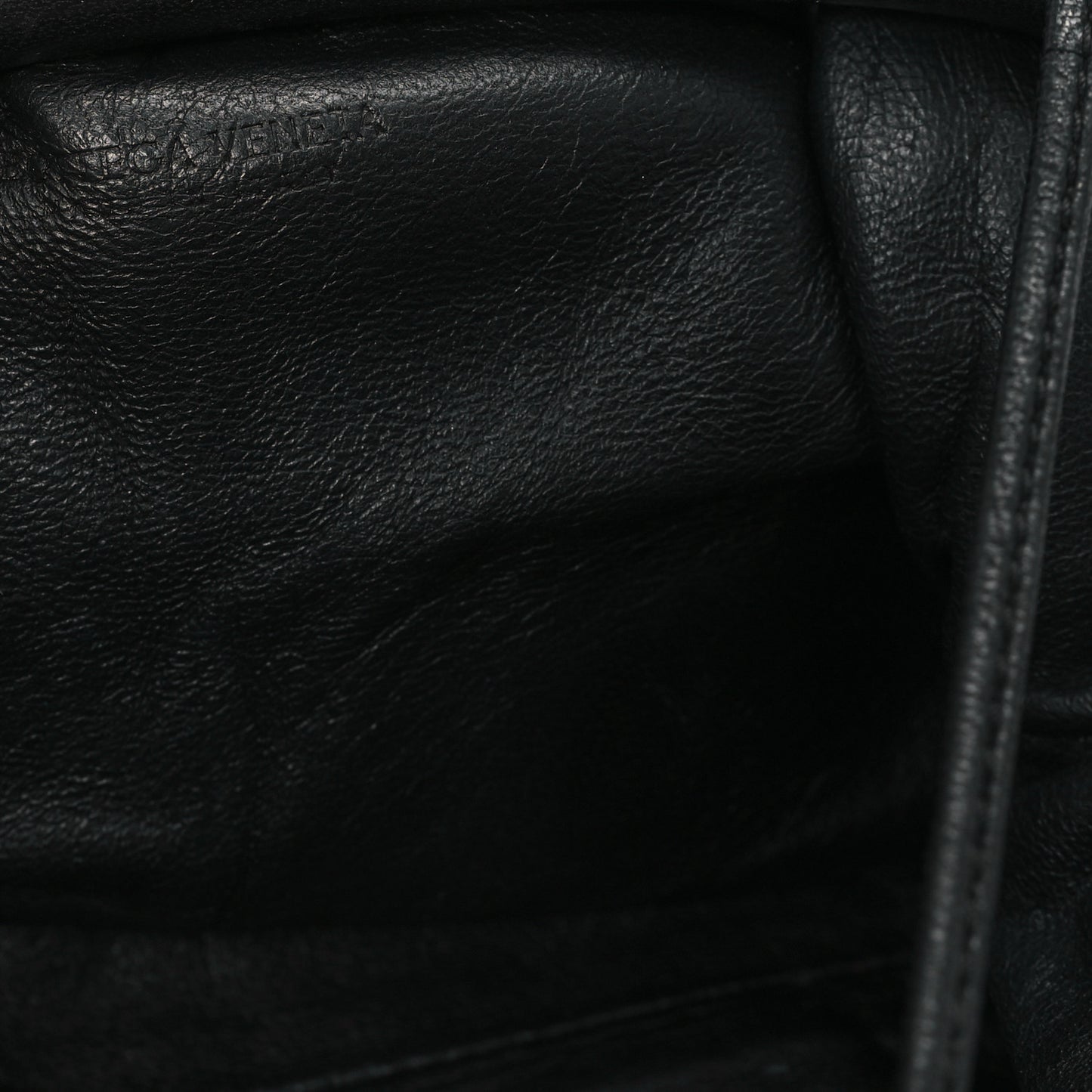 Nappa Intrecciato The Mini Pouch Black