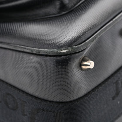 Christian Dior Coated Canvas Crystal Hardcore Bag Black 11 of 16