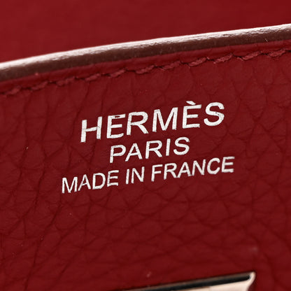 Hermes Togo Birkin 35 Rouge Garance 6 of 18