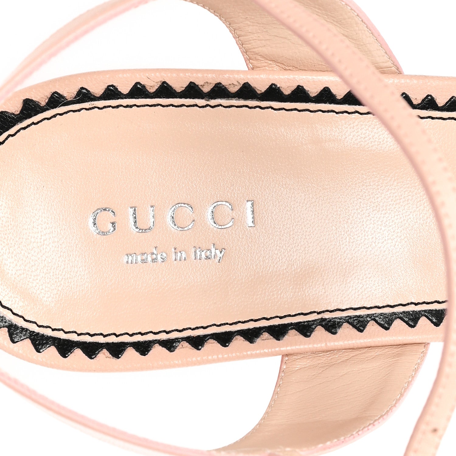 Gucci Malaga Kid Interlocking G Studs 155mm Platform Sandals 41 Perfect Pink 8 of 9