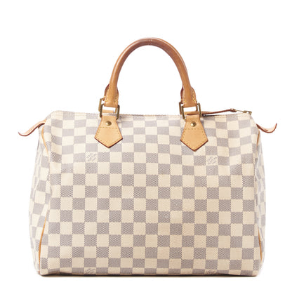 Louis Vuitton Damier Azur Speedy 30 1 of 9